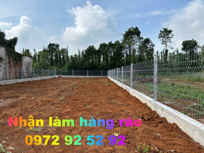 Nhận làm hàng rào tại xã Ngãi Giao và khu vực lân cận 0972 92 52 92