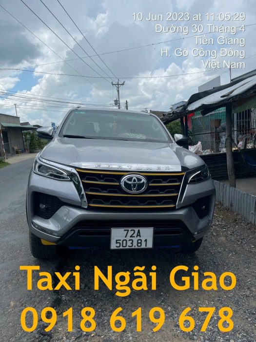 Taxi Ngãi Giao đi sân bay giá rẻ 0918 619 678