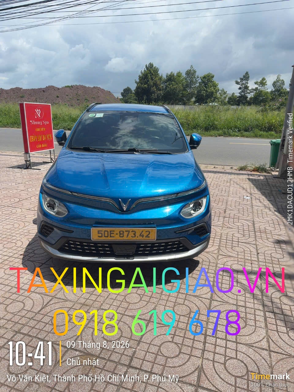 Thuê xe tại KCN Sonadezi Châu Đức 0918619678